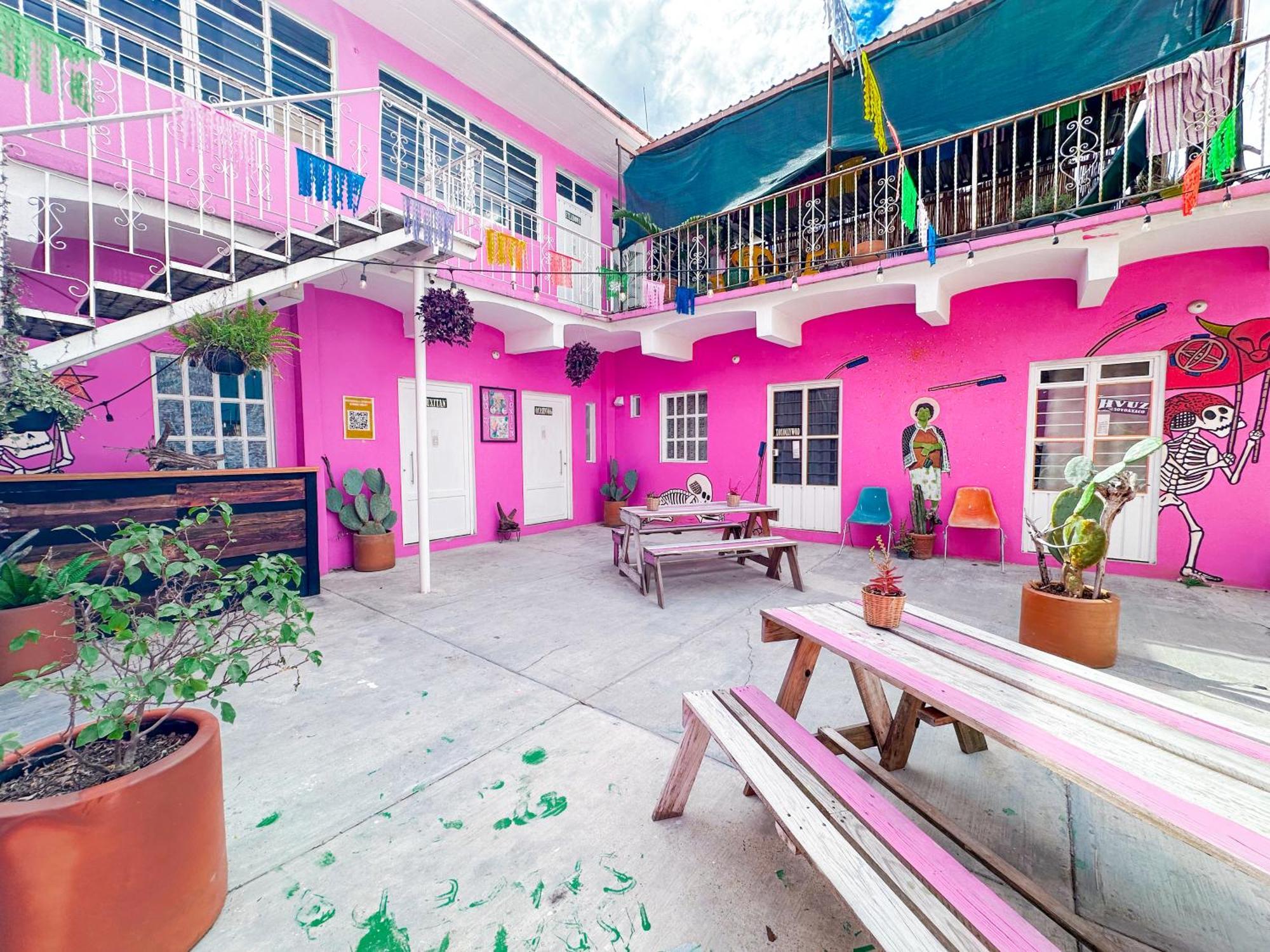 Habitaciones Hvuz, Centro Oaxaca Esterno foto